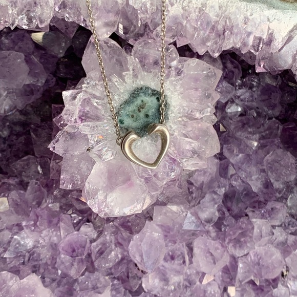 💝💝💝 Rare Tiffany & Co/ Paloma Picasso “tenderness heart ❤️ “ necklace - Picture 2 of 6